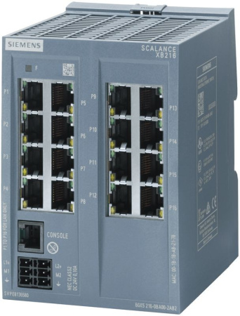 Промышленный управляемый коммутатор 6GK5216-0BA00-2AB2 Siemens SCALANCE XB216