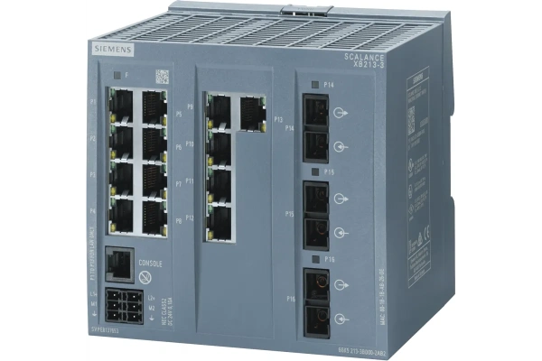 Коммутатор 6GK5213-3BD00-2AB2 Siemens SCALANCE XB213-3