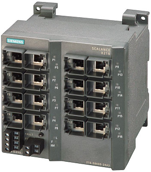 Управляемый IE коммутатор 6GK5216-0BA00-2AA3 Siemens SCALANCE X216